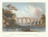 Viaduct of Baltimore & Washington Railroad.